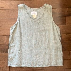 🌿 Flax Linen Tank